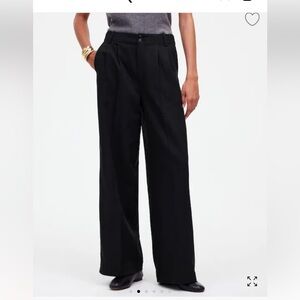 Madewell Harlow wide leg pant size 8